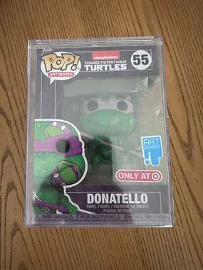 Funko Pop! Art Series Teenage Mutant Ninja Turtles Donatello #55 Target Exclusiv